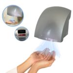 Secador De Mãos Automático Sensor 220V 12m/s 1500W Cinza - IWSMA1202CZ - 1