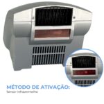 Secador De Mãos Automático Sensor 220V 12m/s 1500W Cinza - IWSMA1202CZ - 4