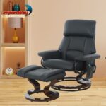 Poltrona Reclinável Com Massagem, Aquecimento e Suporte Para Pés Preto - IWM001PT - 2