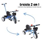 Triciclo Infantil Azul - BW082AZ - 3