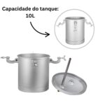 Tanque de Pressão 10L Com Pistola Para Pintura - IWPP002 - 4