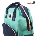 Bolsa Mochila Maternidade Azul - IWMMAZ - 6