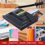 Guilhotina de Papel 10 Folhas A4 Preta - IWGPA410PT - 10