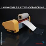 Laminadora e Plastificadora BOPP A3 700W - IWE003 / IWE004 - 10