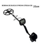 Detector De Metal Até 3M Profundidade C/ Pilha, Pá Dobrável E Fone De Ouvido - IWDM010 - 2