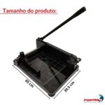 Guilhotina Papel 400 Folhas A4 Preta - IWGPA4400PT - 2