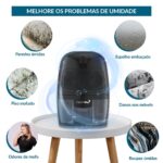 Desumidificador de Ar Com Led 600ml Preto - IWDA001PT - 4