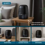 Desumidificador de Ar Com Led 600ml Preto - IWDA001PT - 5