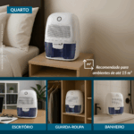 Desumidificador de Ar Com Led 600ml  - IWDA001 - 5