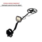 Detector De Metal Até 3M Profundidade C/ Pilha, Pá Dobrável E Fone De Ouvido - IWDM010 - 5