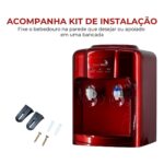 Bebedouro de Água Refrigerado Vermelho IWBAR110VM / IWBAR220VM - 5