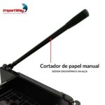 Guilhotina Papel 400 Folhas A3 Preta - IWGPA3400PT - 5