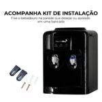 Bebedouro de Água Refrigerado Preto IWBAR110PT / IWBAR220PT - 5