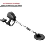 Detector Metal Até 1,5m Profundidade C/Pilha, Pá e Fone de Ouvido - IWDM008 - 5