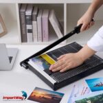 Guilhotina de Papel 10 Folhas A4 Preta - IWGPA410PT - 6
