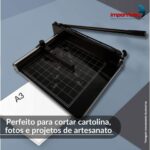 Guilhotina Papel 400 Folhas A3 Preta - IWGPA3400PT - 6