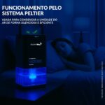 Desumidificador de Ar Lâmpada Ambiente Preto 1400ml - IWDA004PT - 8