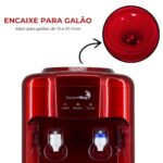 Bebedouro de Água Refrigerado Vermelho IWBAR110VM / IWBAR220VM - 8