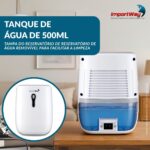 Desumidificador de Ar Com Led 500ml - IWDA002 - 8