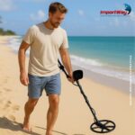 Detector De Metal Até 3M Profundidade C/ Pilha, Pá Dobrável E Fone De Ouvido - IWDM010 - 9