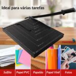 Guilhotina de Papel 10 Folhas A3 Preta - IWGPA310PT - 9