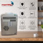 Bebedouro de Água Refrigerado Prata IWBAR110PR / IWBAR220PR - 9