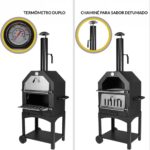 Forno De Pizza A Carvão - IWCG016 - 4
