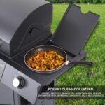 Churrasqueira a Gás 4 Queimadores Kit Com Chapa E Defumador - IWCG007 - 5