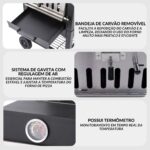 Forno De Pizza A Carvão - IWCG016 - 5