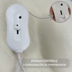 Lençol Térmico Solteiro Com Indicador De Nível De Temperatura 150X80CM 127V - IWLT003-1 - 2