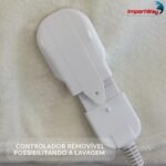 Lençol Térmico Solteiro Com Indicador De Nível De Temperatura 150X80CM 220V - IWLT003-2 - 6