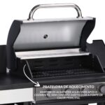 Churrasqueira A Gás Com 4 Queimadores Com Torneira E Bancada Modular - IWCG010 - 8