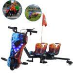 Drift Elétrico Dois Assentos 250W Azul - BW388AZ - 1