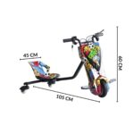 Drift Elétrico 250W Colorido - BW229C - 2