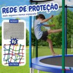 Cama Elástica 427cm Com Escada IWCE004 - 3