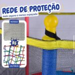 Cama Elástica 305cm Com Escada IWCE002 - 3