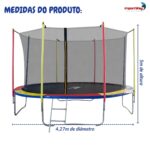 Cama Elástica 427cm Com Escada IWCE004 - 3