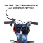 Drift Elétrico Dois Assentos 250W Azul - BW388AZ - 4