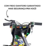 Drift Elétrico Dois Assentos 350W Colorido - BW390C - 4