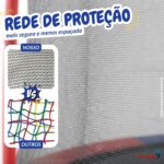 Cama Elástica 366cm Com Escada IWCE003 - 4