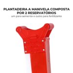 Adubadeira Semeadeira Manual 1 Reservatório IWAS016 - 6