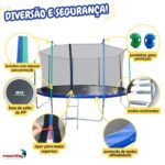 Cama Elástica 427cm Com Escada IWCE004 - 6