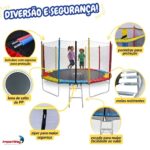 Cama Elástica 305cm Com Escada IWCE002 - 6