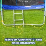 Cama Elástica 427cm Com Escada IWCE004 - 7