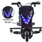 Drift Elétrico Dois Assentos 250W Preto - BW388PT - 7