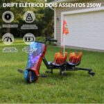 Drift Elétrico Dois Assentos 250W Azul - BW388AZ - 7