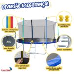 Cama Elástica 427cm Com Escada IWCE004 - 7