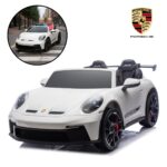 Mini Carro Elétrico 24V Licenciado Porsche 911 GT3 Branco - BW423BR - 1