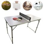 Mesa Camping Dobrável 1,20M Com Rede Ping Pong - IWCAM011 - 1