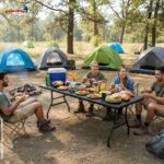 Mesa Camping Dobrável Vira Maleta 1,80.X 0,73M Madeira - IWCAM008MD - 10